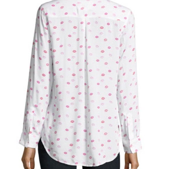 Rails Rosci KISS Me Down Button Down shirt XS - Picture 7 of 16